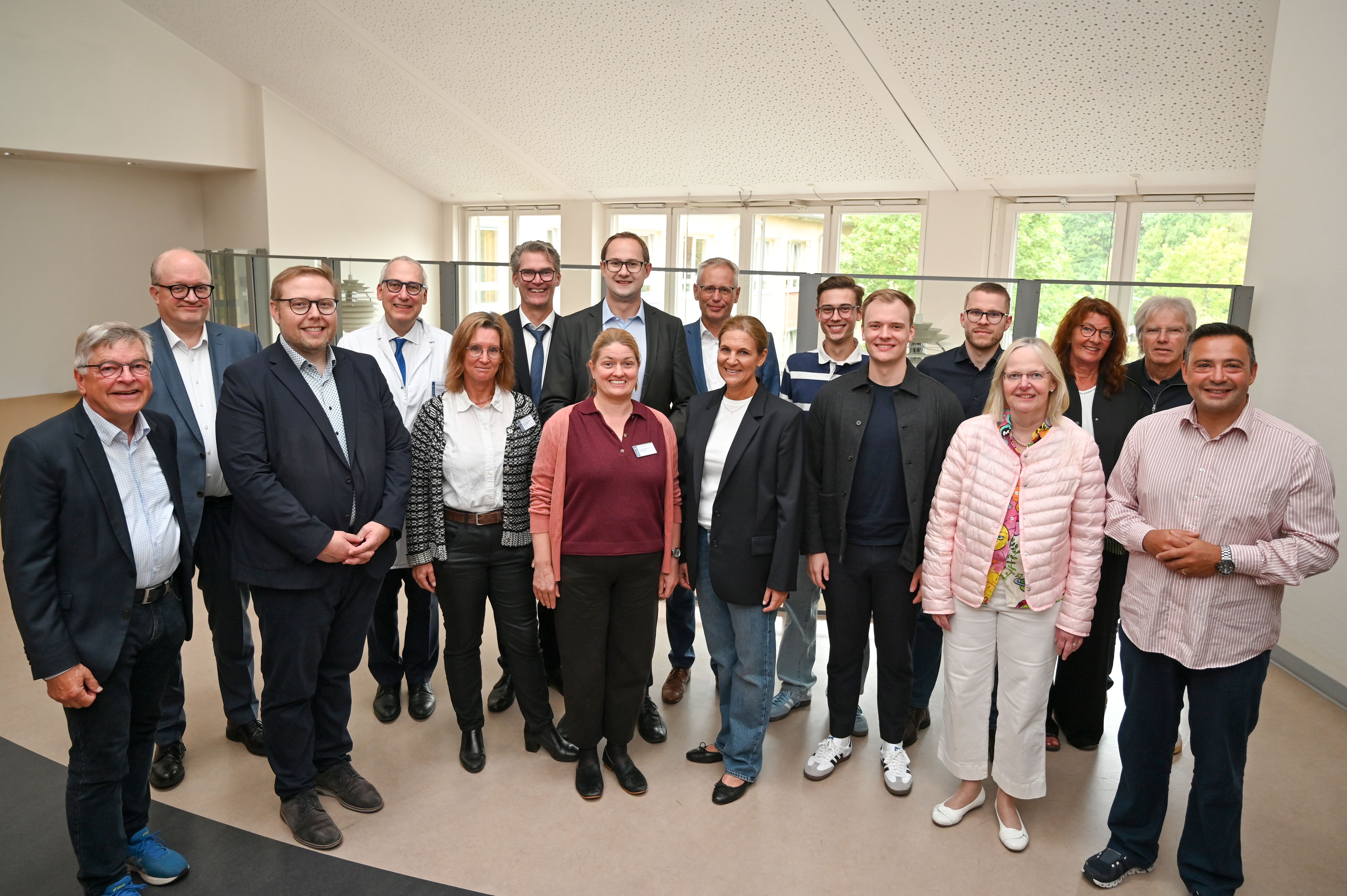 Die CDU-Fraktion informierte sich �ber die Arbeit in der Epileptologie und der Inklusiven Medizin. (Foto: Bethel)