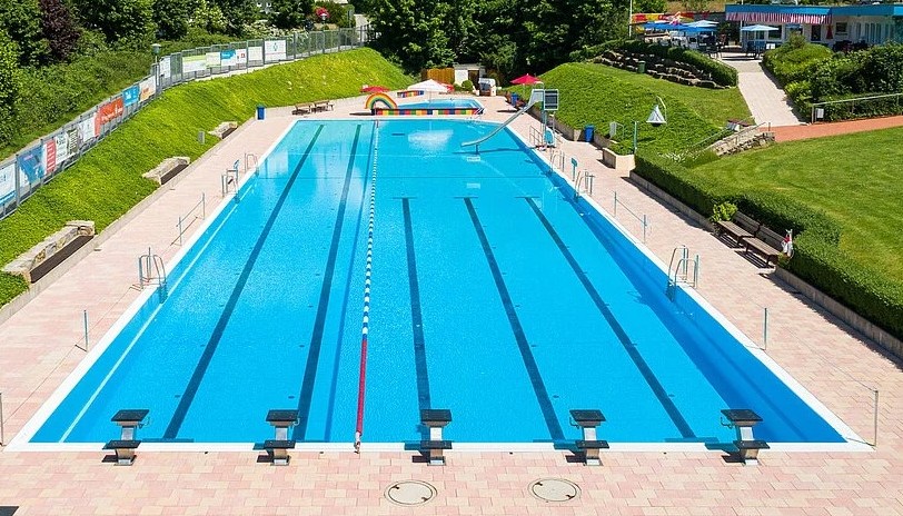Das Freibad Schr�ttinghausen wird saniert. (Foto: BBF)